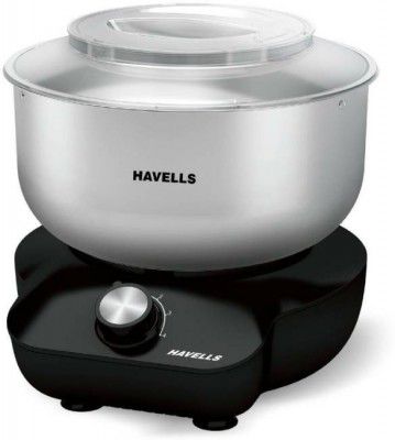 HAVELLS hygiene grande 350 W Mixer Grinder (hygiene grande atta maker 350w | 1 Jar | Black, Grey)