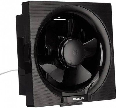 Havells India ltd. FHVVEDXBLK08 200 mm 5 Blade Exhaust Fan (Black | Pack of 1)
