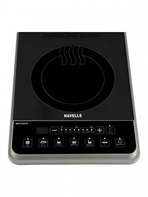 Havells Insta Cooktop QT Black Stainless Steel 1200W Induction