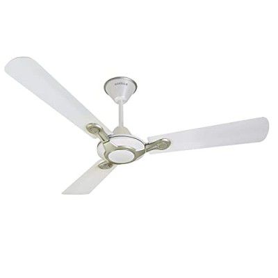 Havells Leganza 3B 1200mm 2 Star Energy Saving Ceiling Fan (Pearl White Silver)