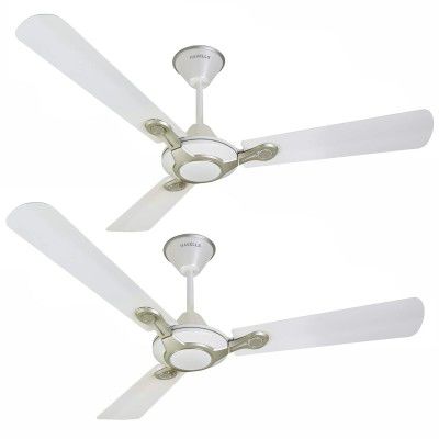 Havells Leganza 3B 1200Mm 2 stars Energy Saving Ceiling Fan (Bronze Gold, Pack Of 2)