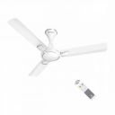 Havells Milor Decorative BLDC 1200mm Energy Saving with Remote Control 5 Star Ceiling Fan (Pearl White, Pack of 1)...