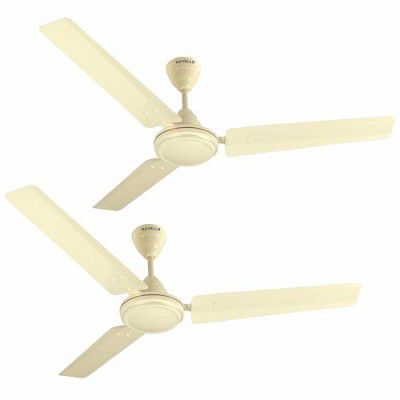 Havells Pacer 1200mm 2 Star Energy Saving Ceiling Fan (Bianco, Pack of 2)