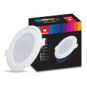 Havells Polycarbonate Luna 6W Downlight for Junction Box Round | Pack of 1...