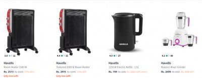 Myntra : Upto 80% Off On Havells Products + Flat ₹200 Off On Min. ₹899 On Coupon Code