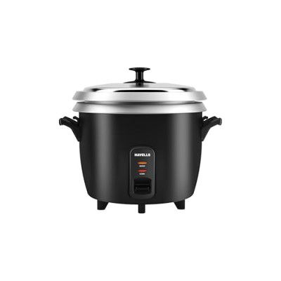HAVELLS RISO Plus 1.8 L 1 Bowl Rice Cooker| 700 W | Indicator Light | 3 X Protection