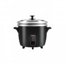 HAVELLS RISO Plus 1.8 liter 2 Bowl Rice Cooker, 700 W, 1.8L,3 X Protection, 1 mm Thick 2 inner bowl, SS 304 stainless steel Lid(Black)...