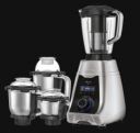 Havells Silencio 500 Watts 4 Jars Juicer Mixer Grinder (HVDC Technology, GHFMGDCX050, Silver/Black)...