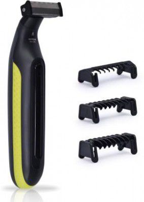 HAVELLS ST 7000 Rechargeable Dual-Blade Shaver + Trimmer (Yellow) Trimmer 60 min Runtime 3 Length Settings  (Yellow)