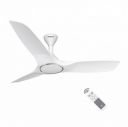 Havells Stealth Air BLDC 1200mm Ceiling Fan| Upto 55% Energy Saving| Silent & Premium| 5 stars Rating| 100% Copper Motor| RF Remote, Memory Backup, Timer| (Pearl White, Pack Of 1)...
