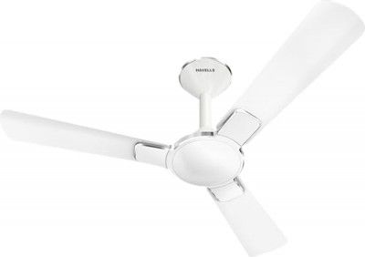Havells Stealth Air BLDC Smart I 1200 mm Ceiling Fan (Pearl White Chrome) 2 Years Warranty