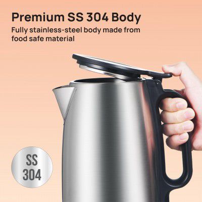 Havells Vesta Electric Kettle| Large 1.7L| 2000 Watts| 360° Cordless Control