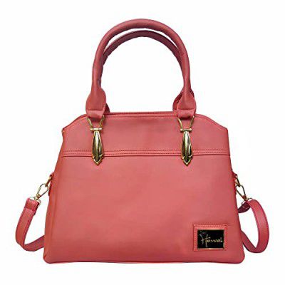 Hawai PU Leather 3 Compartment Satchel Handbag for Women