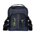 Hawai PVC Coated Water Resistant Polyester Nylon Casual Sling Messenger Side Bag...