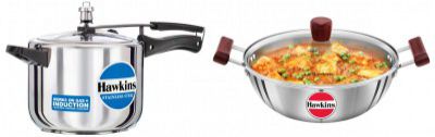 Hawkins 5 Litre Pressure Cooker Stainless Steel Cooker 