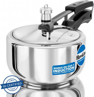 Hawkins (HSS20) 2 L Induction Bottom Pressure Cooker (Stainless Steel)