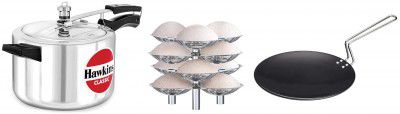 Hawkins Pressure Cooker Silver Hawkins Idli Stand 