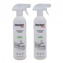 Hayago Ecofriendly Hard Stains Remover | Degreaser (Spray & Scrub) | Pack of 2 (500ml each)...