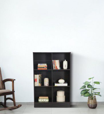 Hayao 6 Cube Book Shelf in Wenge Finish