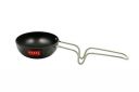 HAZEL 2.3 mm Hard Anodised Tadka Pan Aluminium Anodized Vaghariya Pan, 250 ml, 11 cm, Black...