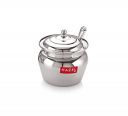 HAZEL Stainless Steel Oil and Ghee Container With Spoon for Kitchen | 300 ml Capacity Multipurpose Oil Container...