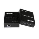 HDMI RJ45 CAT5E CAT6 Extender/Repeater Transmitter Receiver Over LAN (120M, Black)...