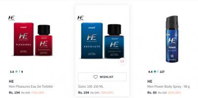 HE EDT Perfume Upto 70% Off
