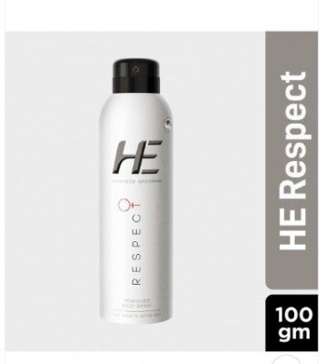 HE Men Respect Perfumed Body Spray Deodorant - 100g
