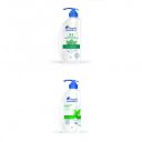 Head & Shoulders 2-in-1 Cool Menthol Anti Dandruff Shampoo and Conditioner, 650ml...