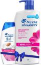 HEAD & SHOULDERS Dandruff Care Pack, Smooth & Silky 1 L Shampoo & 2in1 180ml Shampoo+Conditioner (1180 ml)...