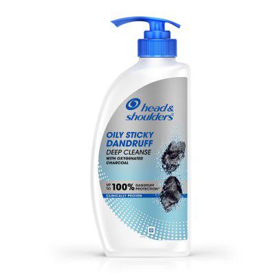 Head & Shoulders Deep Cleanse Anti Dandruff Shampoo with Oxygenated Charcoal, 650 ml