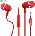 Headphones, Premium Earbuds for iPhone 5 5s 6 6s iPad iPod Wired Headset  (Red, In the Ear)...
