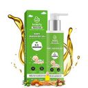 Healofy Naturals Baby Massage Oil with Almond, Olive, Argan, Sesame & Wheat Germ Oil, 200ml | 0 to 3 Months New Born Babies, Toddlers...