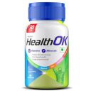 Health OK Multivitamin with Natural Ginseng, Taurine power, Daily Energy, alertness, Vitamin D, C & other 18 multivitamins minerals, 30 Tablets (Veg) x Pack of 1...