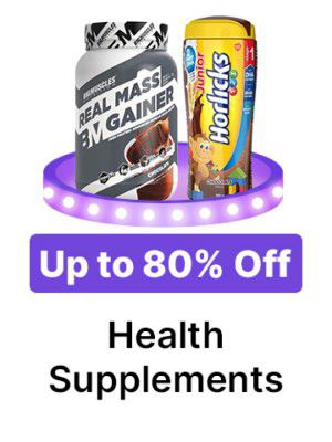 Health Supplements @ upto 80% off  in Flipkart Big Billion Days 2023