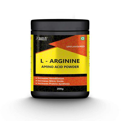 Healthvit Fitness L-Arginine Amino Acid Powder 200GM 