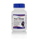 Healthvit Focus & Energy Caffeine 100mg + L-Theanine 100mg | Promoting Relaxation | Smooth & Focused Energy | Stimulates The Nervous System | Reduce Mental Stress | Support Clam Mood | 60 Capsules...