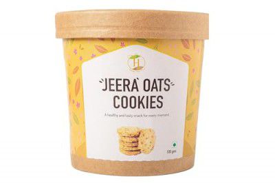 Healthy Lives® Jeera Oats Cookies Digestive Biscuits 100gm