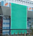 Heart Home 10 x 4 ft. Sun Mesh Shade Sunblock Shade Cloth UV Resistant Net (Green)...