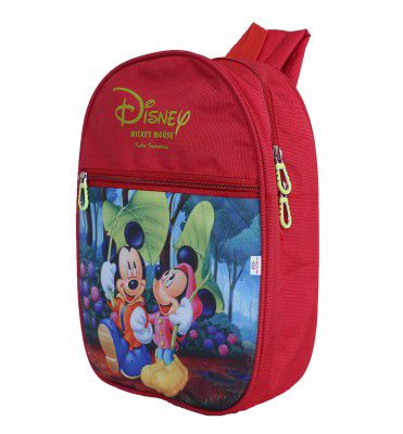 Heart Home Disney Frozen School Bag|2 Compartment Rexine School Bagpack|School Bag for Kids|School Bags for Girls with Zipper Closure|Small Size (Blue)