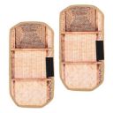 Heart Home Fridge Handle Cover | Refrigerator Handle Cover | 2 Piece Set | Brown...
