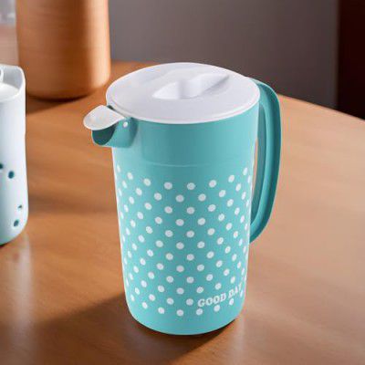 Heart Home Plastic Jug for Kitchen | 2 Ltr | Multipurpose Jug - Green