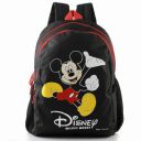 Heart Home Polyester Waterproof Disney Mickey Mouse Print Backpack|Sturdy School Bag For Kids,14 Inch (Black)...
