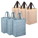 Heart Home Shopping Handbag | Grocery Handbag | Shopping Bag | Grocery Shopping Bag | Reusable Shopping Bags | Vegetable Bag | Eye-Print Carry Bag | Pack of 6 | Multicolor...