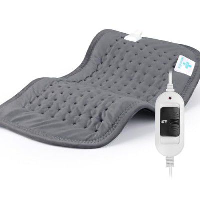 HEATRONICS 2 in 1 Orthopaedic Electric Heating Pad for Back Pain + Period Cramps Relief