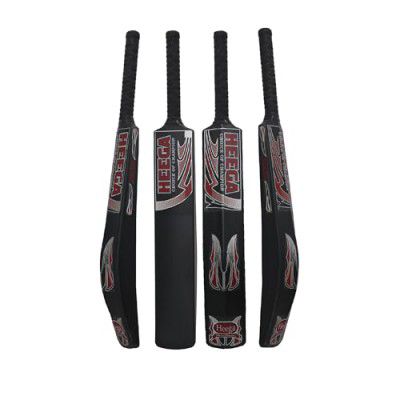Heega Premium Tennis Plastic Cricket Full Size Bat (34” X 4.5” inch) with Grip 