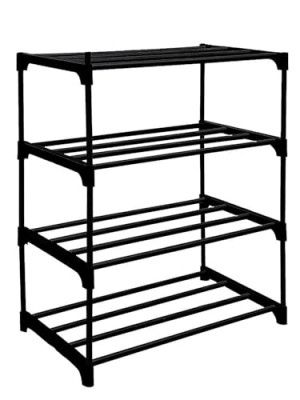 HEGZI Baby Wardrobe for Clothes Plastic Multipurpose 4 Shelve