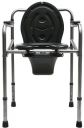 Height Adjustable Commode Chair by Expertomind | Toilet Chair for Old Age People | (1 Year Warranty)...