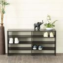 Helios Arvis 12 Pairs Shoe Rack - Brown...