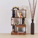 Helios Quadro 3-Tier Book Shelf - Brown...